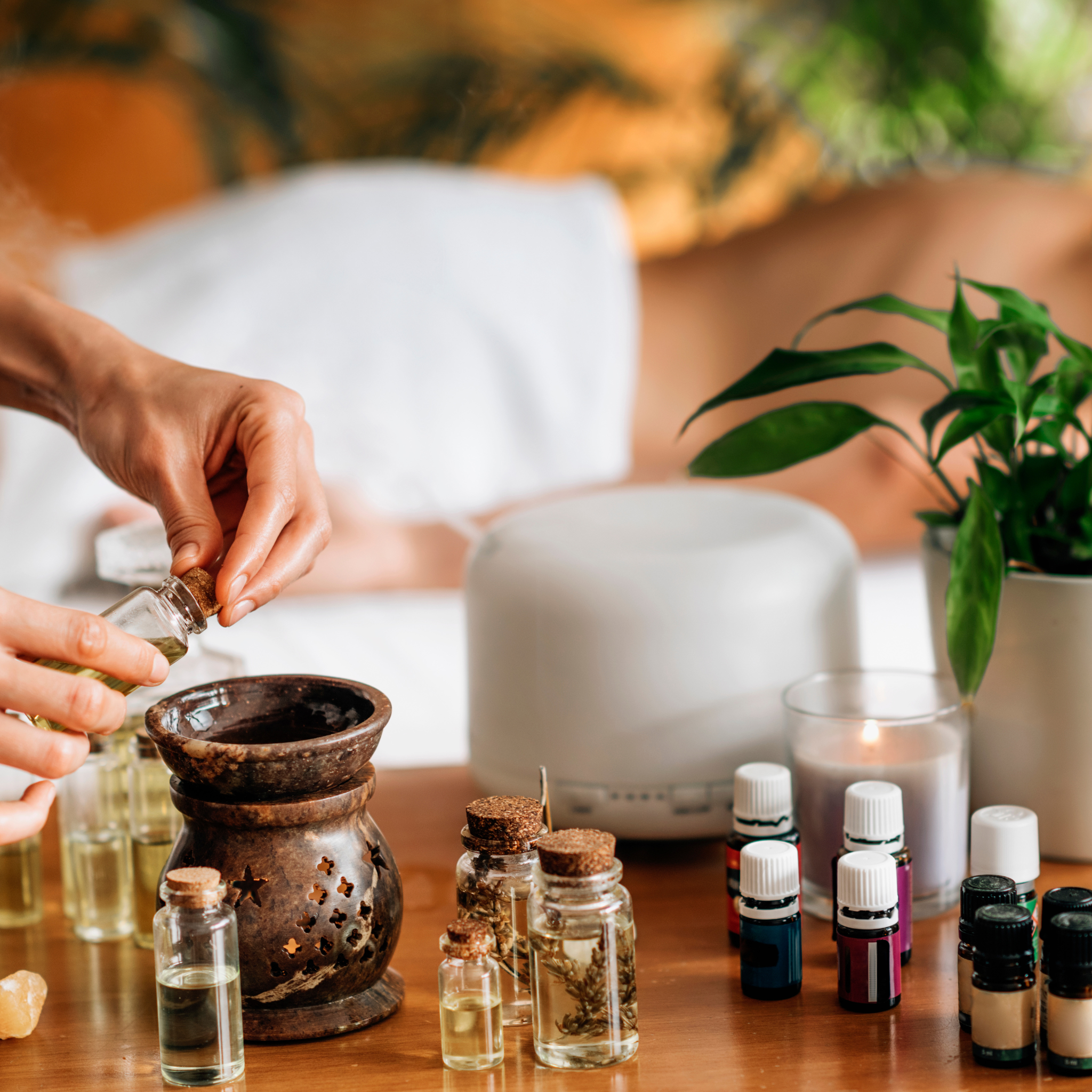 Aromatherapy essential oils