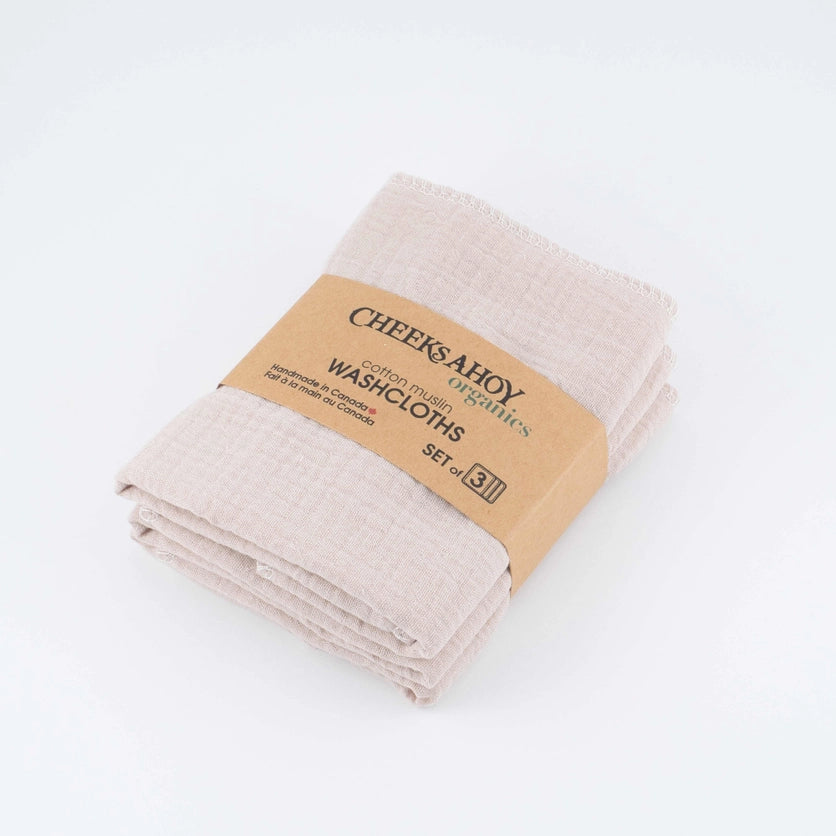 Organic Cotton Muslin Cloth (3 pk)