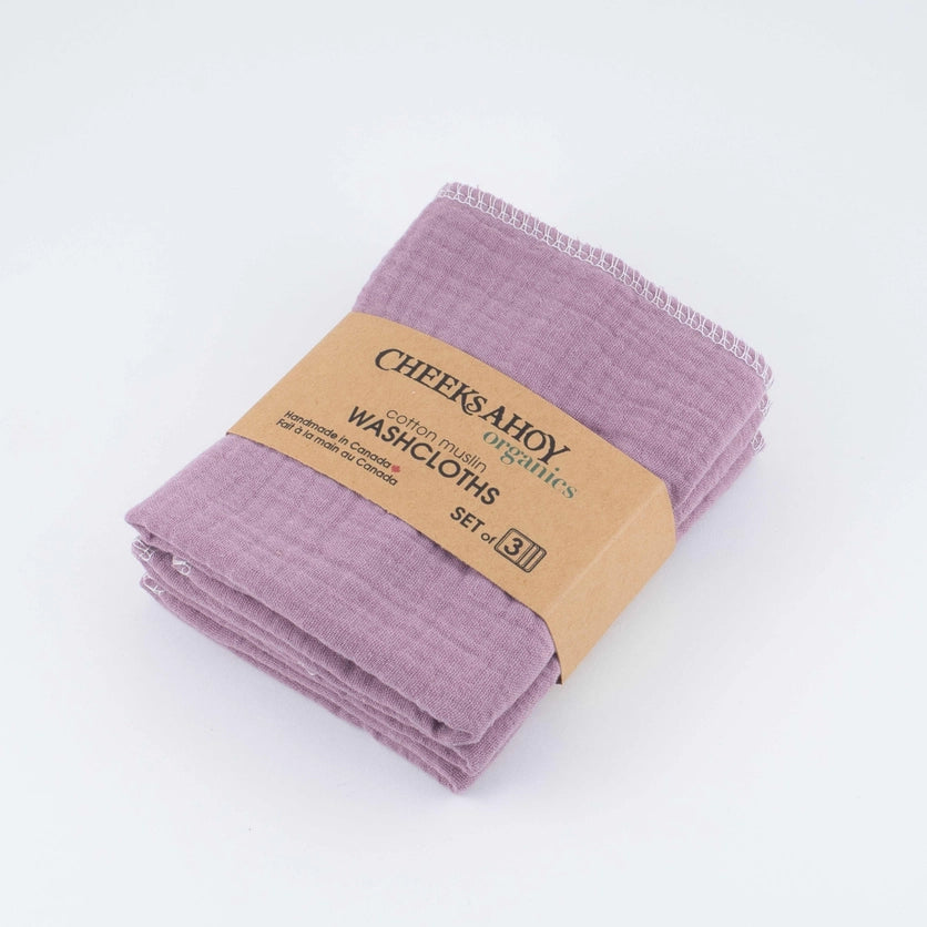 Organic Cotton Muslin Cloth (3 pk)