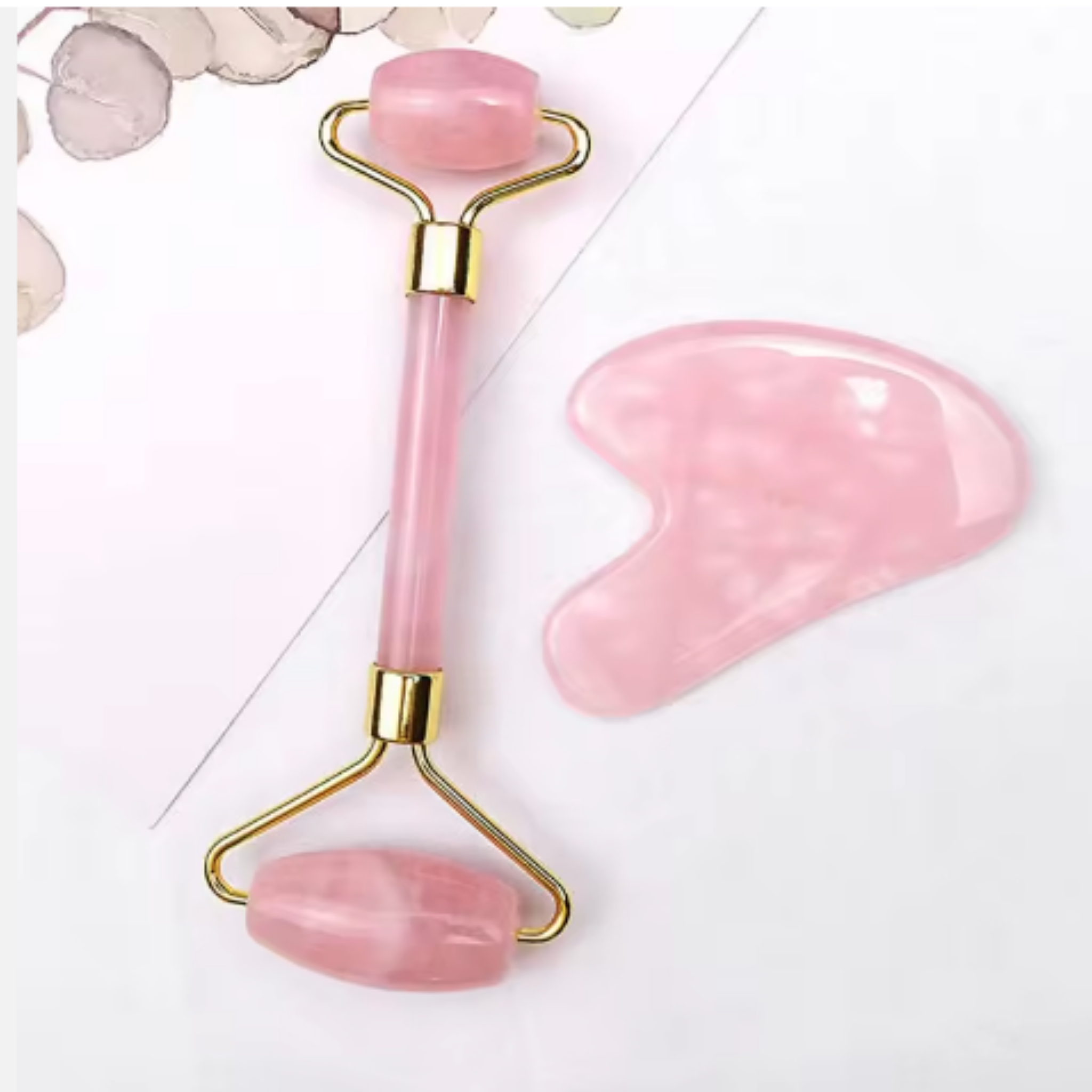 Duo Anti-wrinkle:  Gua Sha Tool and Roller