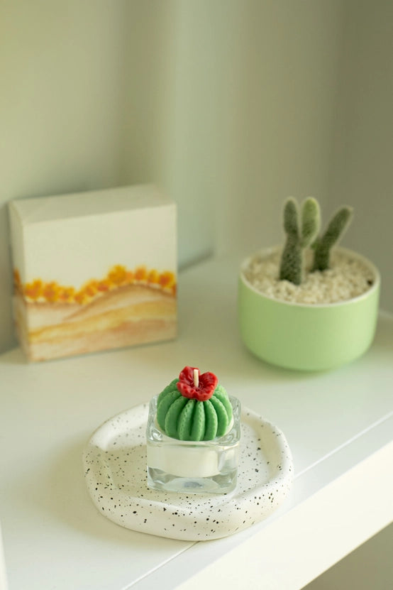 Barrel Cactus Tealight