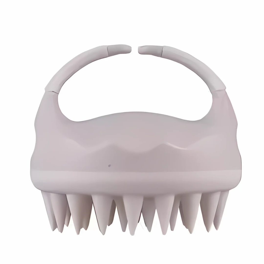 Scalp Scrubber with Soft Silicone Bristles