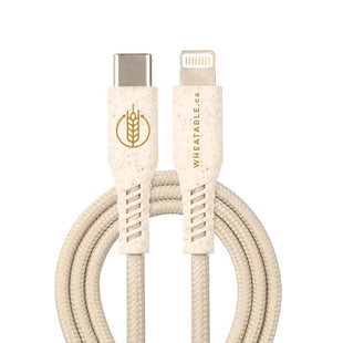 Biodegradable Lightning To USB-C Super Fast Charge Cable (3ft)