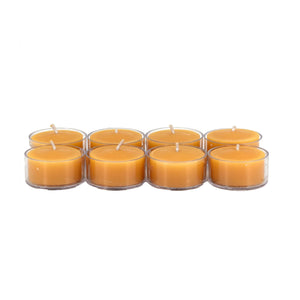 Roll of 8 Natural Beeswax Tealight Candles