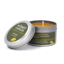 Natural Beeswax Candle Essentials Tin