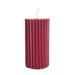 Crowfoot Collective Beeswax Fluted Pillar Candles