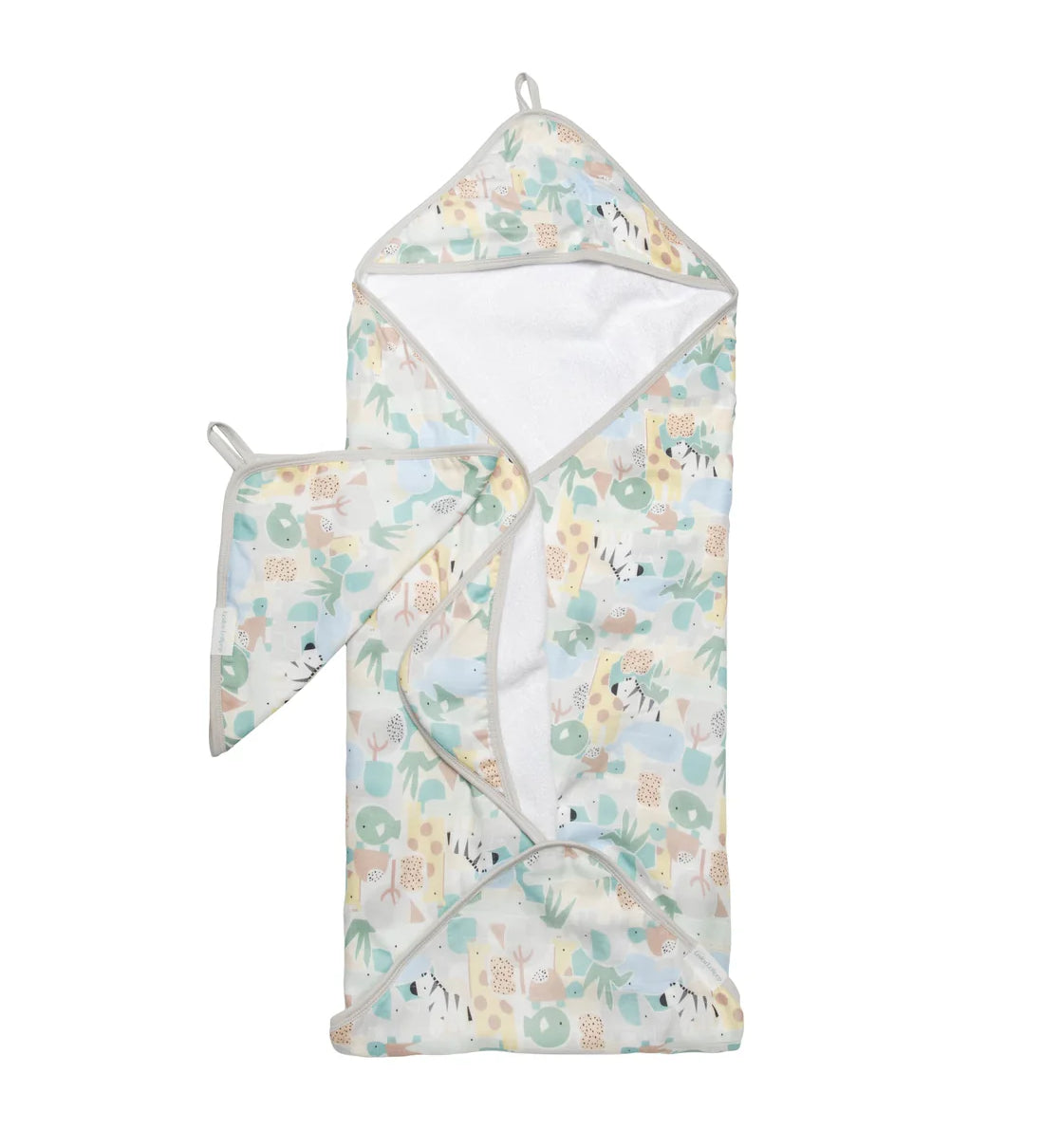 Deluxe Bamboo Muslin Hooded Towel Set