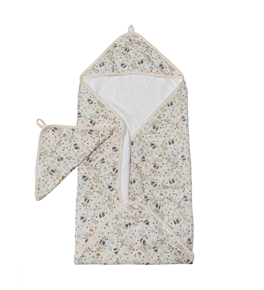 Deluxe Bamboo Muslin Hooded Towel Set