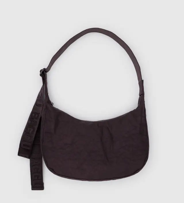 Medium Nylon Crescent Bag