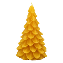 Yule Tree Beeswax Candle