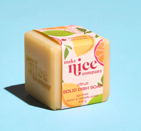 Make Nice Company Dish Soap Bar