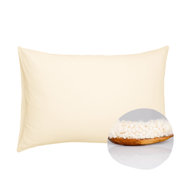 Kapok Pillow - Organic Cotton Casing