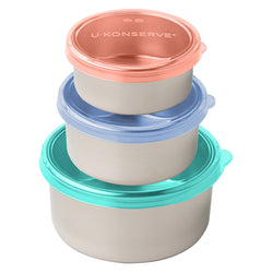 U-Konserve Nesting Trio with Silicone Lid