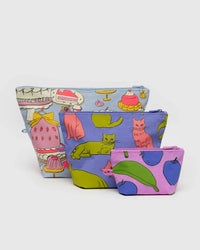 BAGGU Go Pouch Set