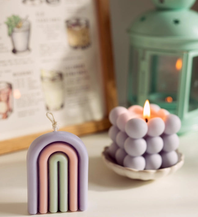 Scented Arch Rainbow Candles