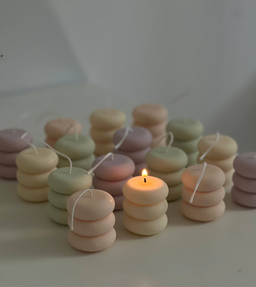 Bubble Votive Soy Candle