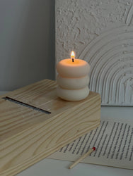 Bubble Votive Soy Candle