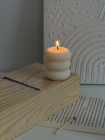 Bubble Votive Soy Candle