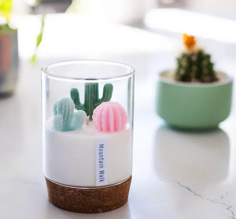 Cactus Terrarium Candle