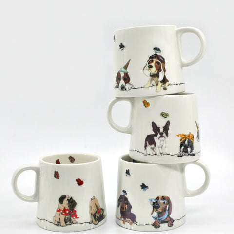 Paws Cafe Mugs (12 oz)