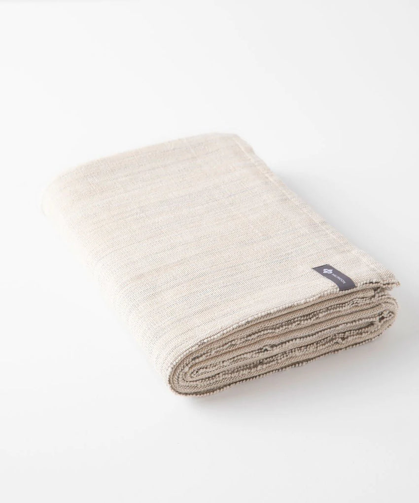 Melange Cotton Yoga Blanket