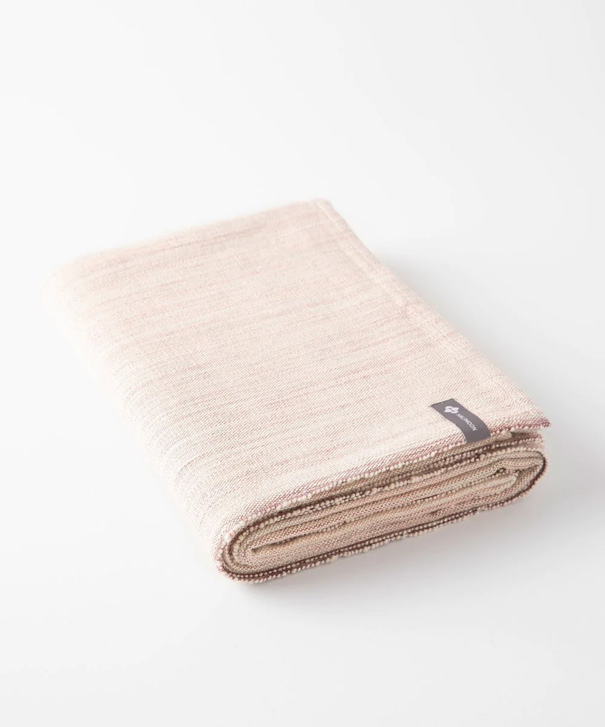 Melange Cotton Yoga Blanket