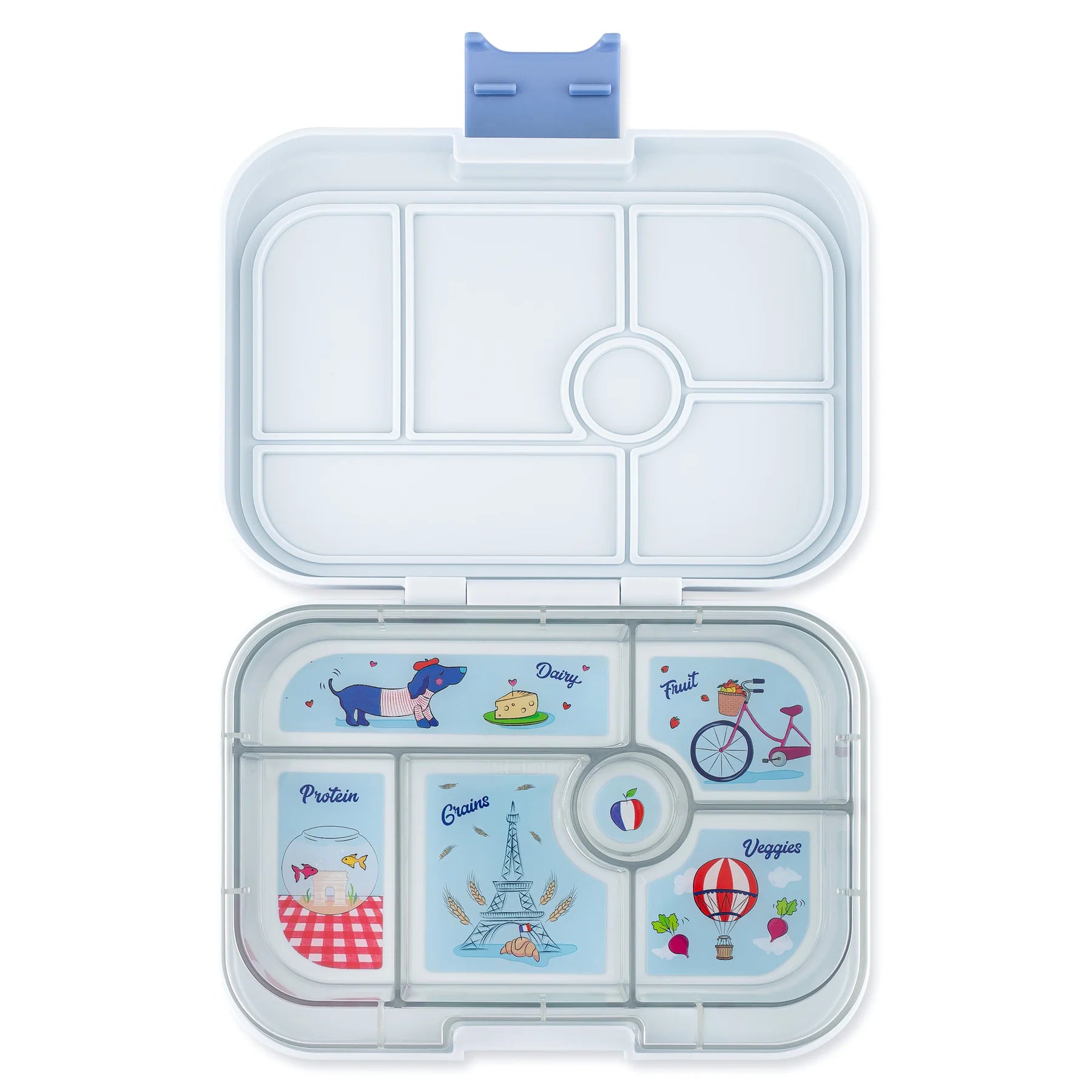 Leakproof Bento Box for Kids - Yumbox Surf Blue