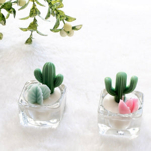 Cactus + Succulent Tealight