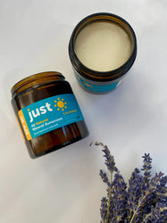 Just Sun All-Natural Mineral Sunscreen- 4oz Glass Jar